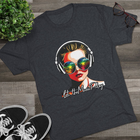 Let the Music Play - Music Lover Unisex Tee